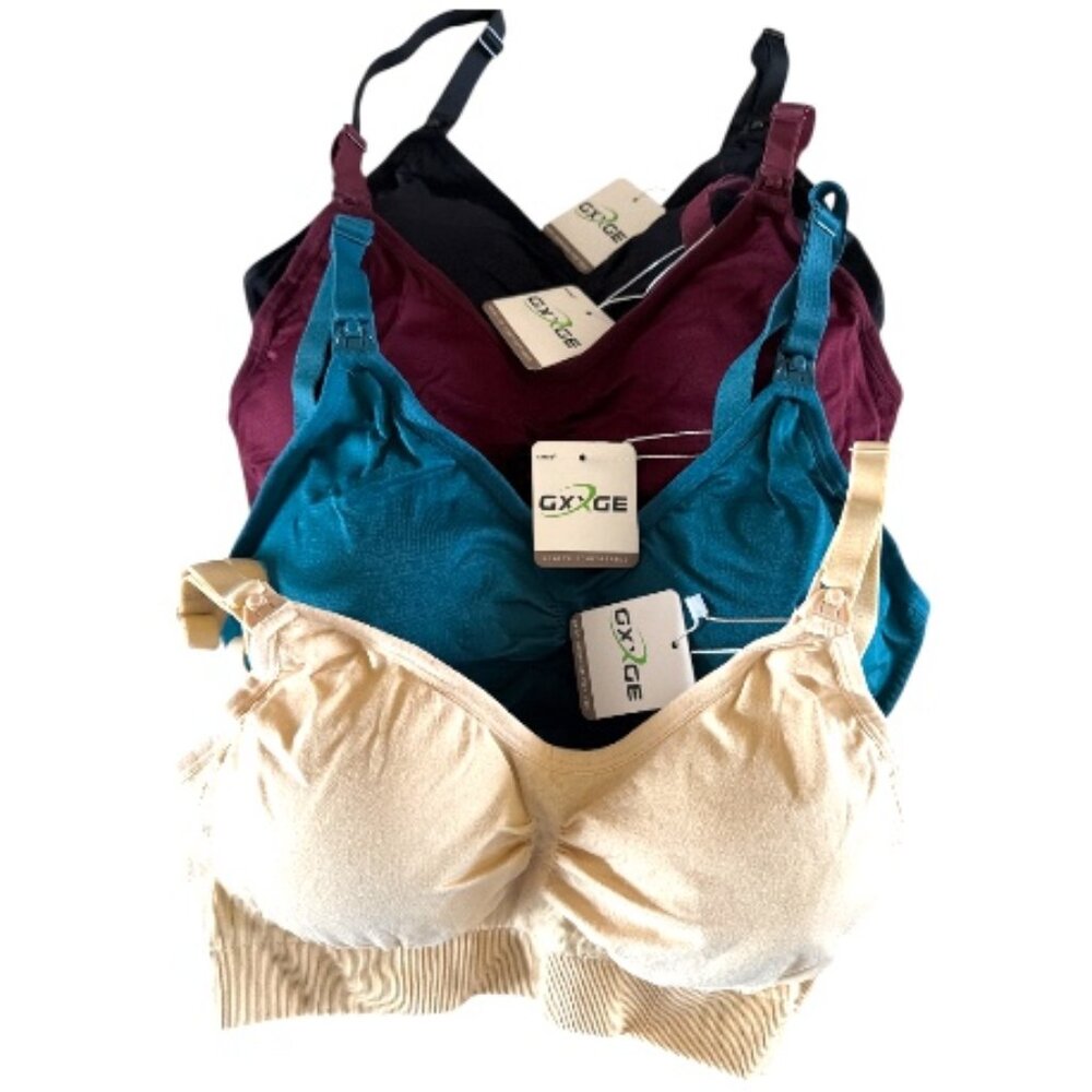 GXXGE 4Pack Nursing/Maternity Bras - Size XL (NWT)